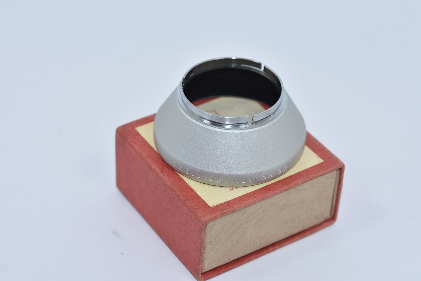 【希 少】ZEISS IKON 1110A28.5 メタルフード 元箱付 【コンタフレックス テッサー 50/2.8等用】