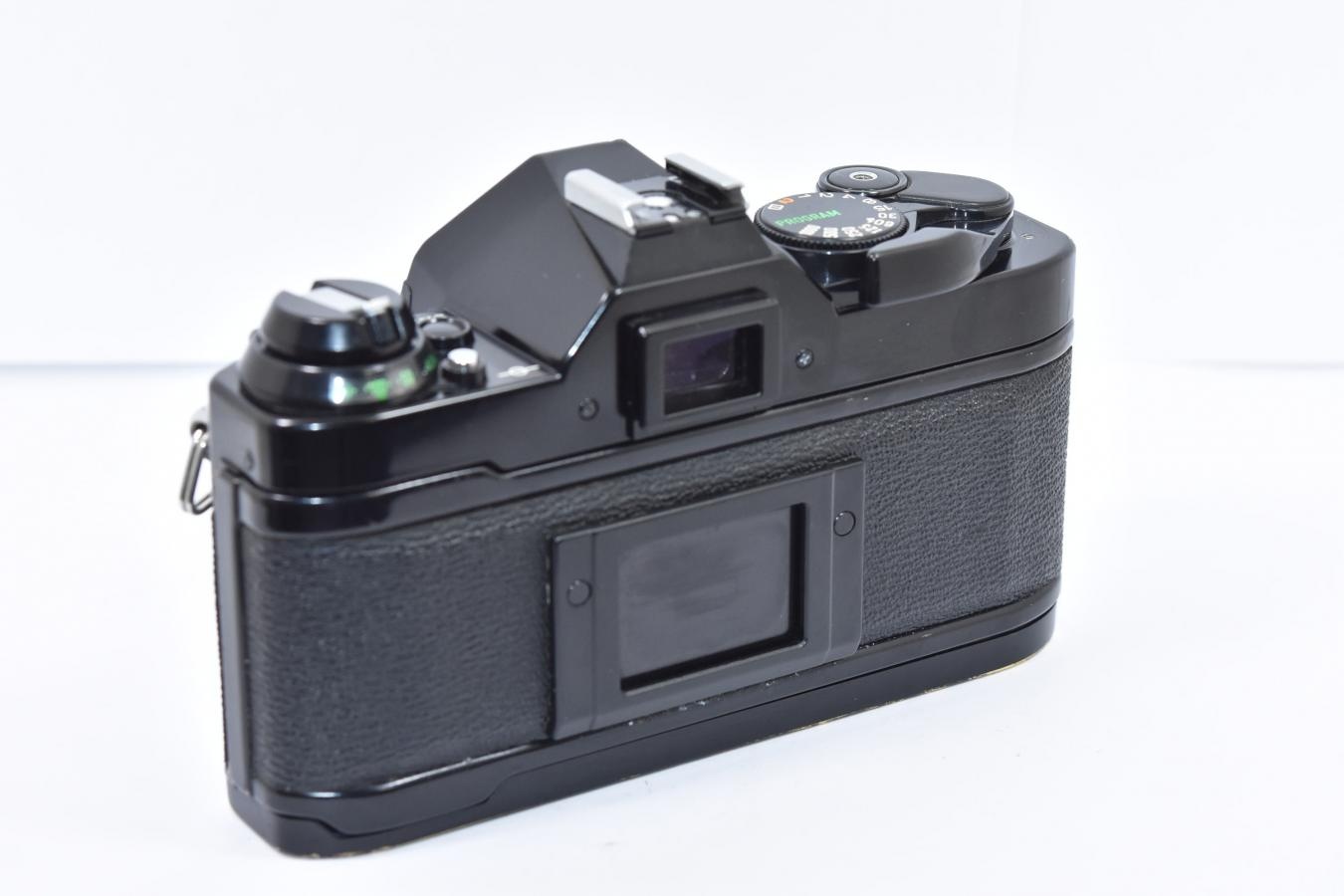 Canon AE-1 PROGRAM ブラック パームグリップ付【モルト交換済 シャッター鳴きなし】