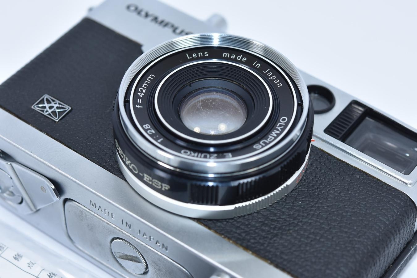 OLYMPUS-35 EC2 整備済【OLYMPUS E.ZUIKO 42/2.8レンズ搭載】