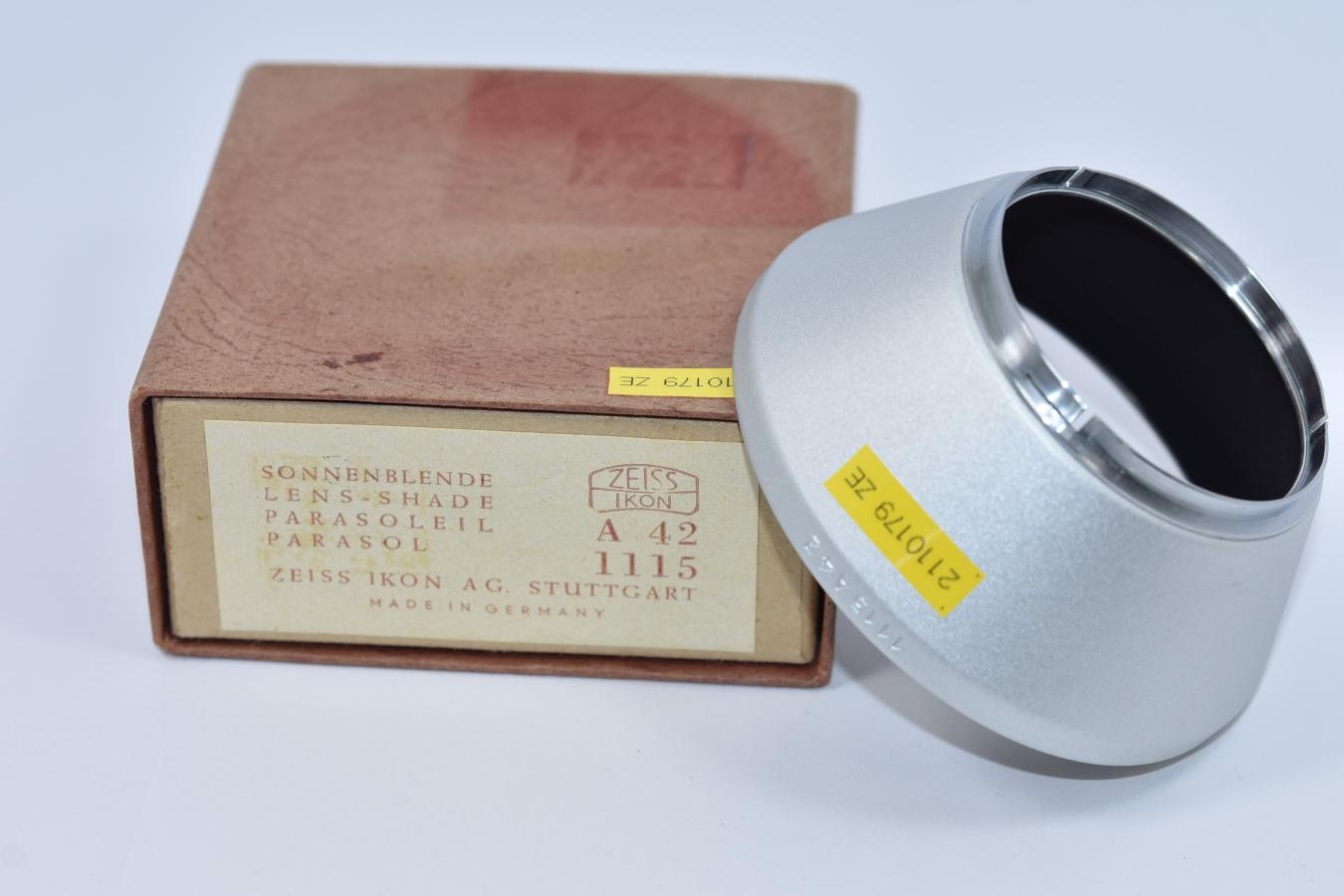 【希 少】Zeiss Ikon 1115 A42 【内径42mm被せフード 元箱付】