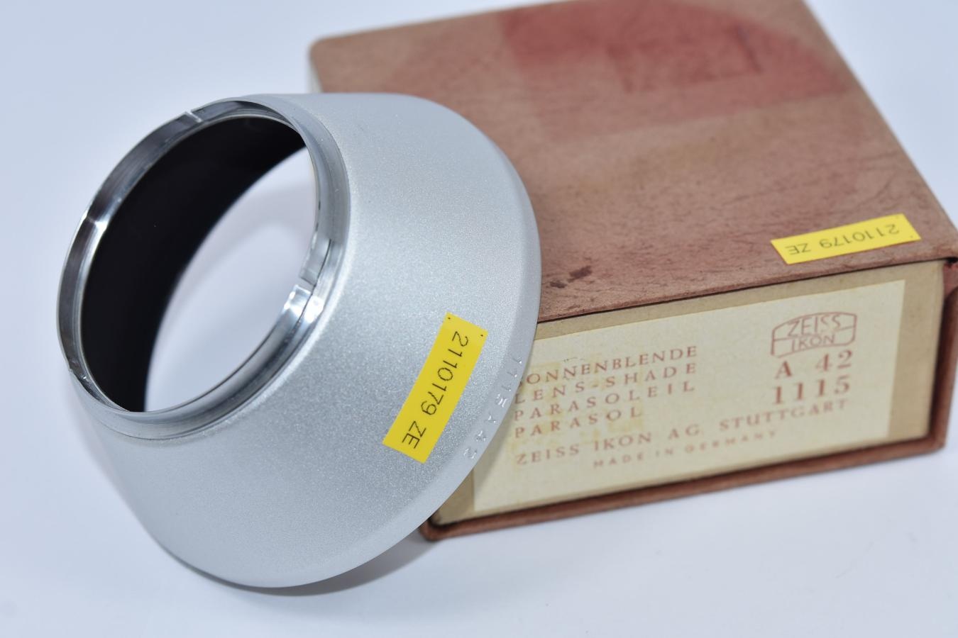 【希 少】Zeiss Ikon 1115 A42 【内径42mm被せフード 元箱付】