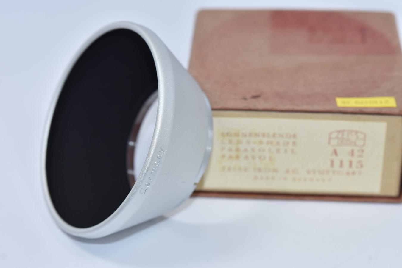【希 少】Zeiss Ikon 1115 A42 【内径42mm被せフード 元箱付】