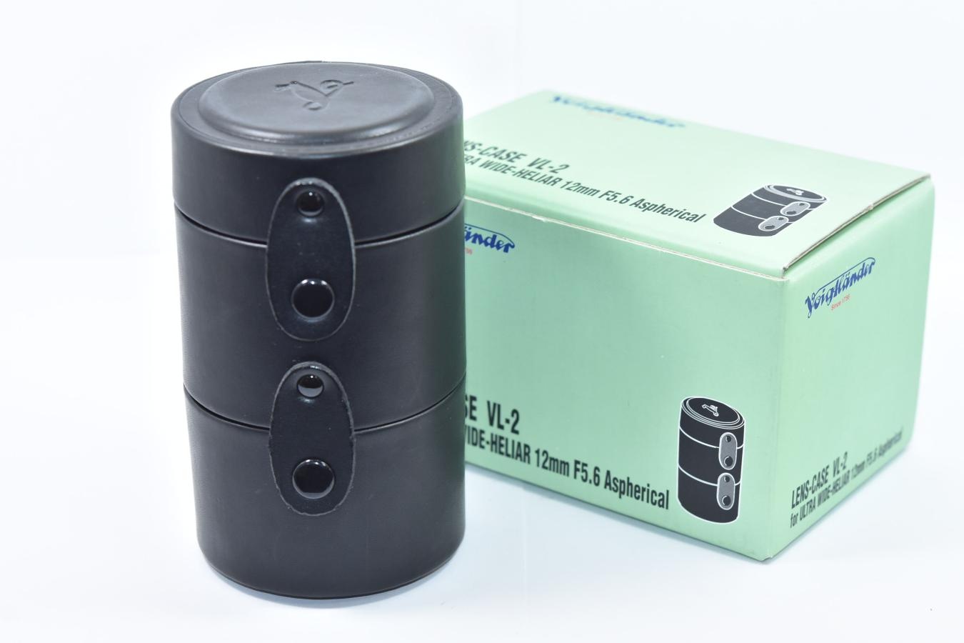 【コレクション向け】 Voigtlander LENS-CASE VL-2【for ULTRA WIDE-HELIAR 12/5.6 Aspherical】