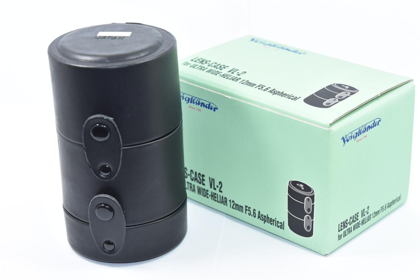 【コレクション向け】 Voigtlander LENS-CASE VL-2【for ULTRA WIDE-HELIAR 12/5.6 Aspherical】