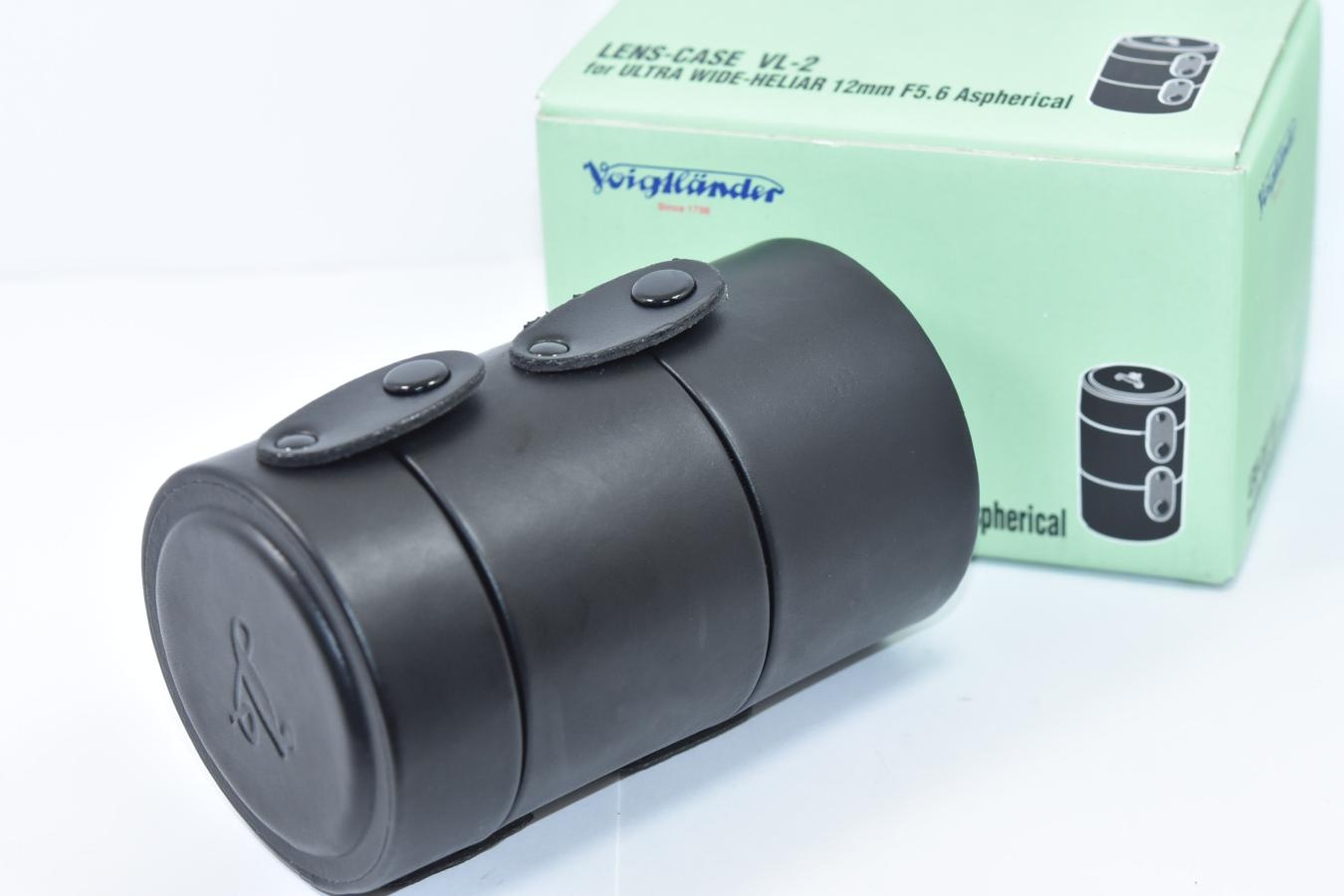 【コレクション向け】 Voigtlander LENS-CASE VL-2【for ULTRA WIDE-HELIAR 12/5.6 Aspherical】