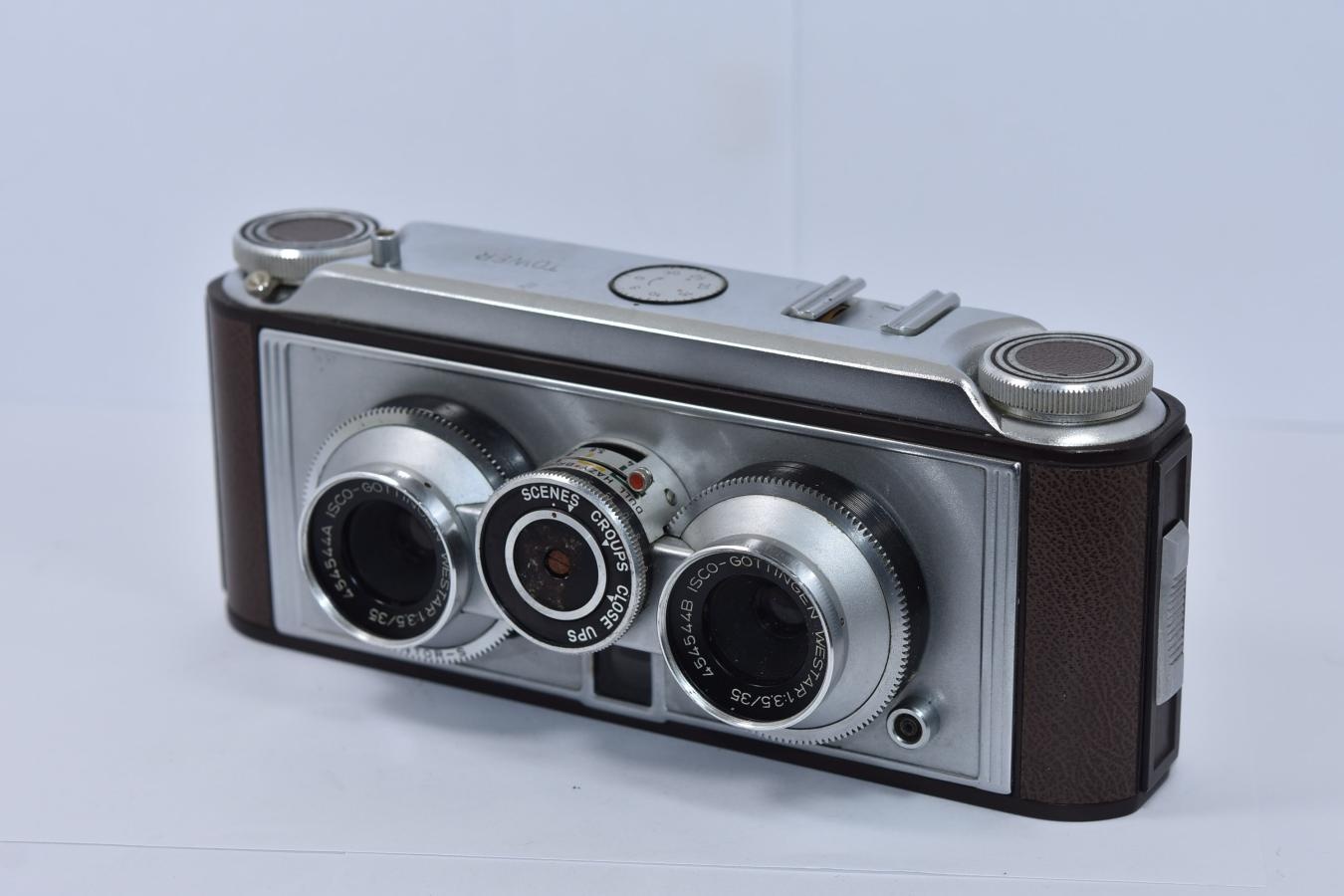 【希 少】TOWER STEREO Camera 【ISCO-GOTTINGEN WESTAR 35/3.5 レンズ搭載】