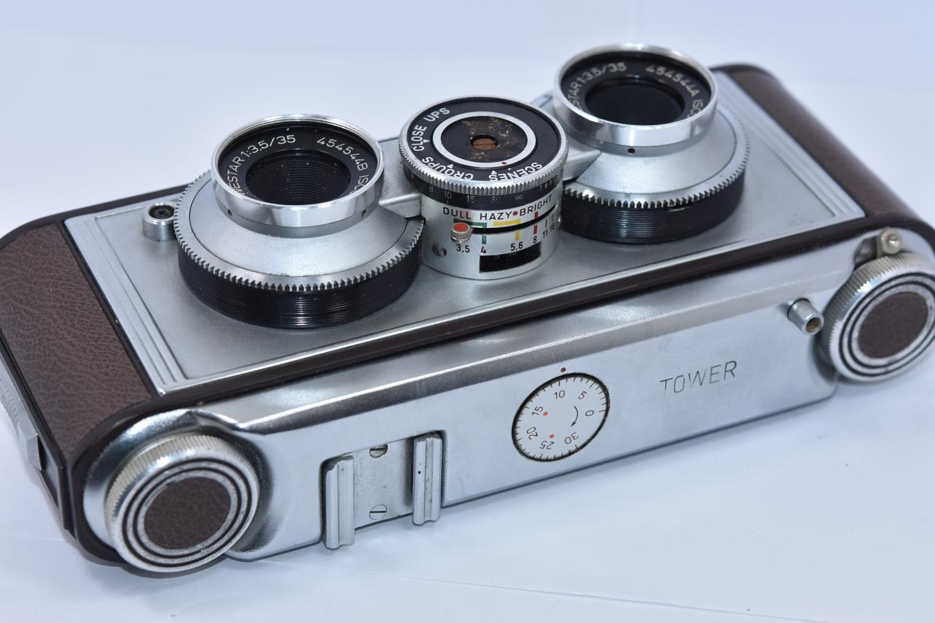 【希 少】TOWER STEREO Camera 【ISCO-GOTTINGEN WESTAR 35/3.5 レンズ搭載】