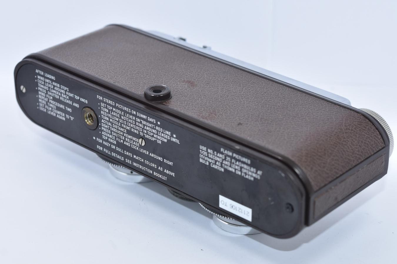 【希 少】TOWER STEREO Camera 【ISCO-GOTTINGEN WESTAR 35/3.5 レンズ搭載】