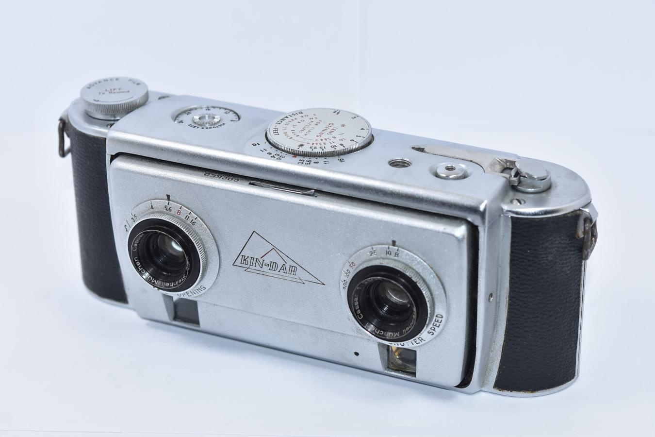 【希 少】KIN-DAR STEREO Camera 【Steinheil Munchen Cassar 35/3.5 レンズ搭載】