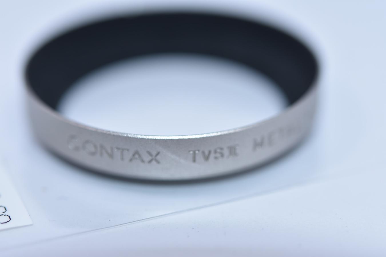 【希 少】CONTAX TVS II METAL HOOD