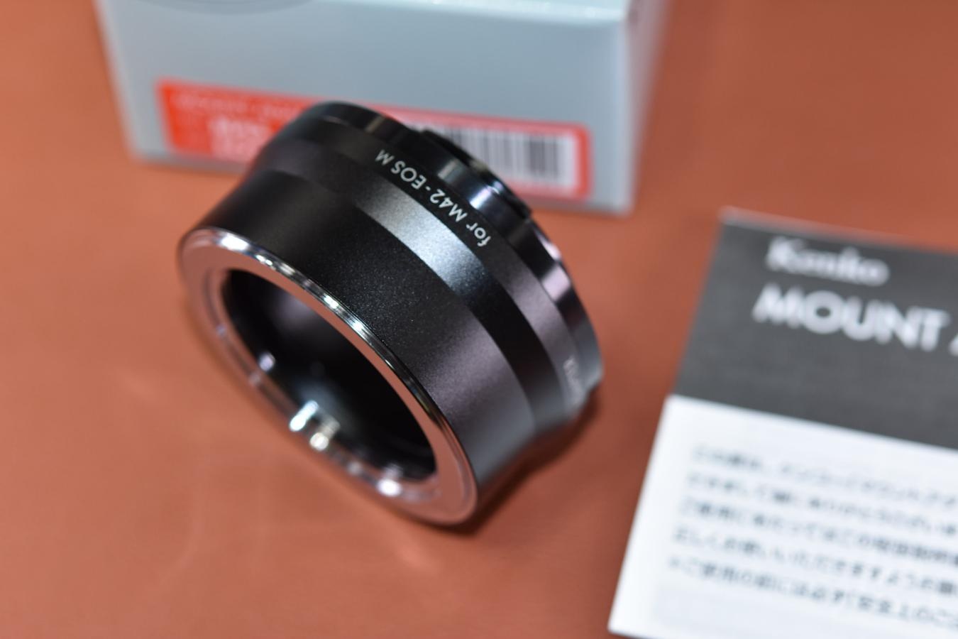 【新品未使用 特価ご奉仕】Kenko MOUNT ADAPTER M42-EOS M変換アダプター 【信頼の日本製 価格.com 最安値より安い!!】