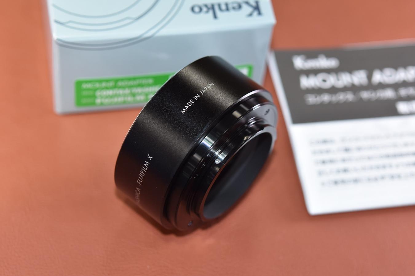【新品未使用 特価ご奉仕】Kenko MOUNT ADAPTER C/Y-FUJI X変換アダプター 【信頼の日本製 価格.com 最安値より安い!!】