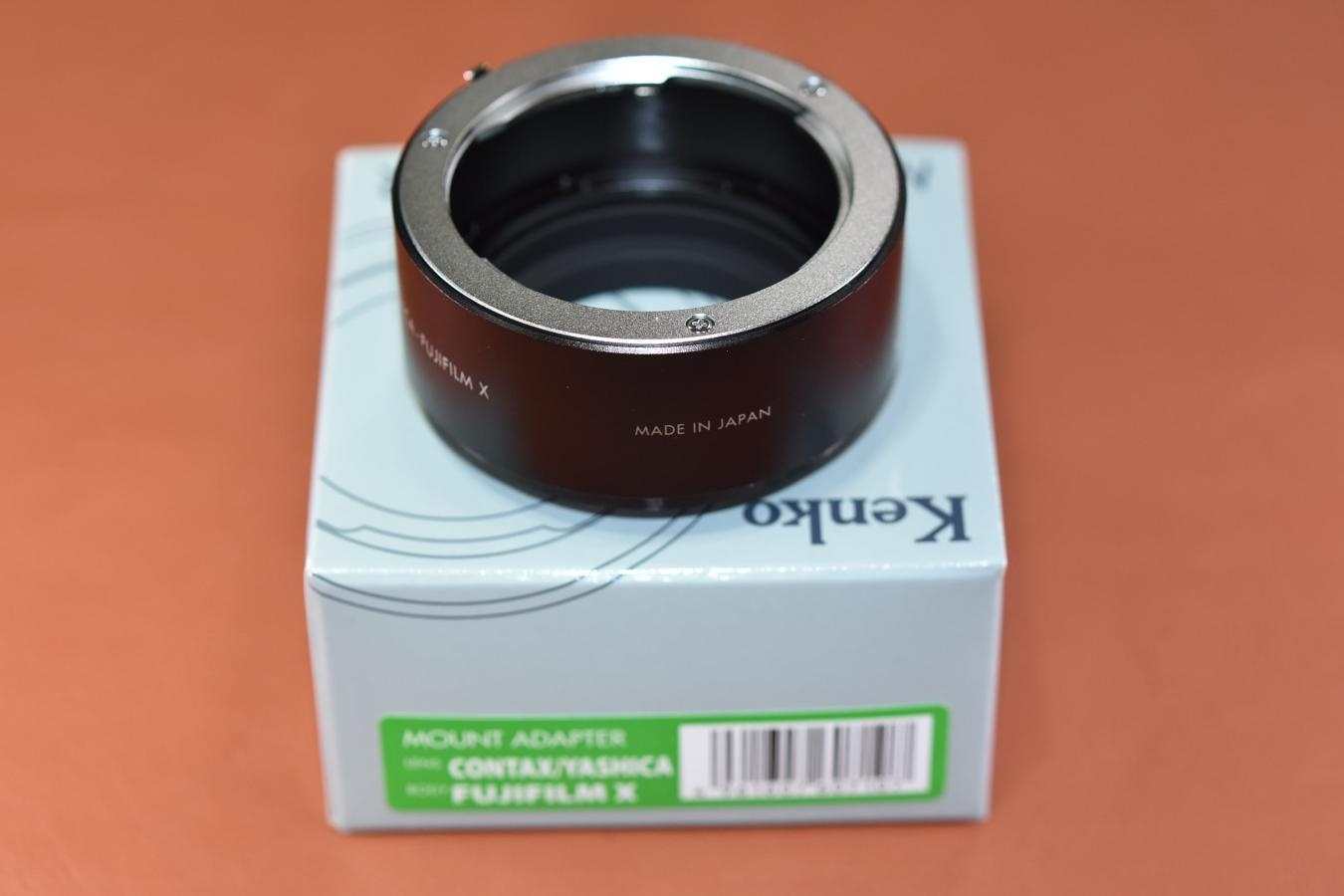 【新品未使用 特価ご奉仕】Kenko MOUNT ADAPTER C/Y-FUJI X変換アダプター 【信頼の日本製 価格.com 最安値より安い!!】