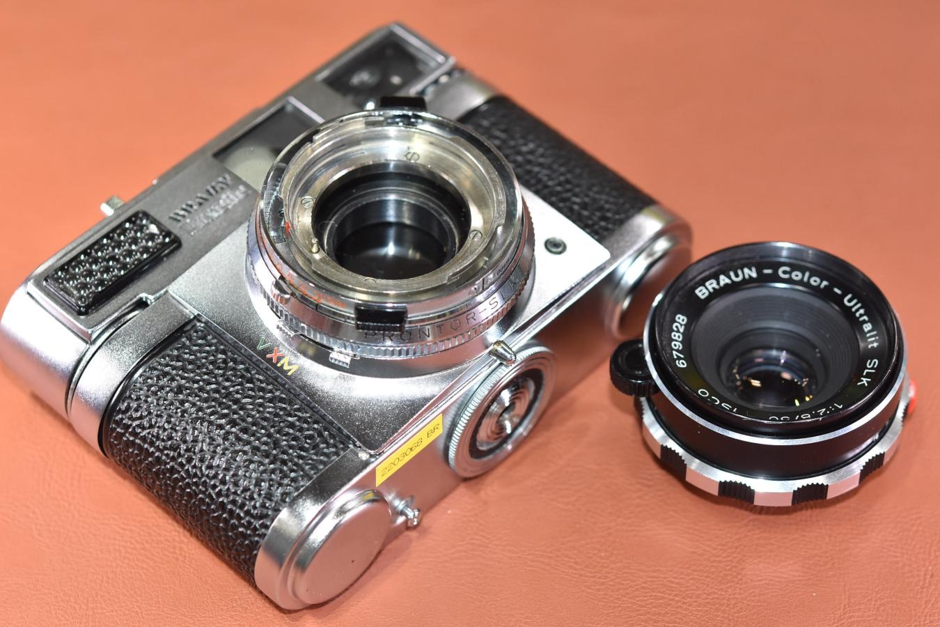 【B級特価品】BRAUN Paxette automatic Super III 【ISCO BRAUN-Color-Ultralit SLK 50/2.8付】