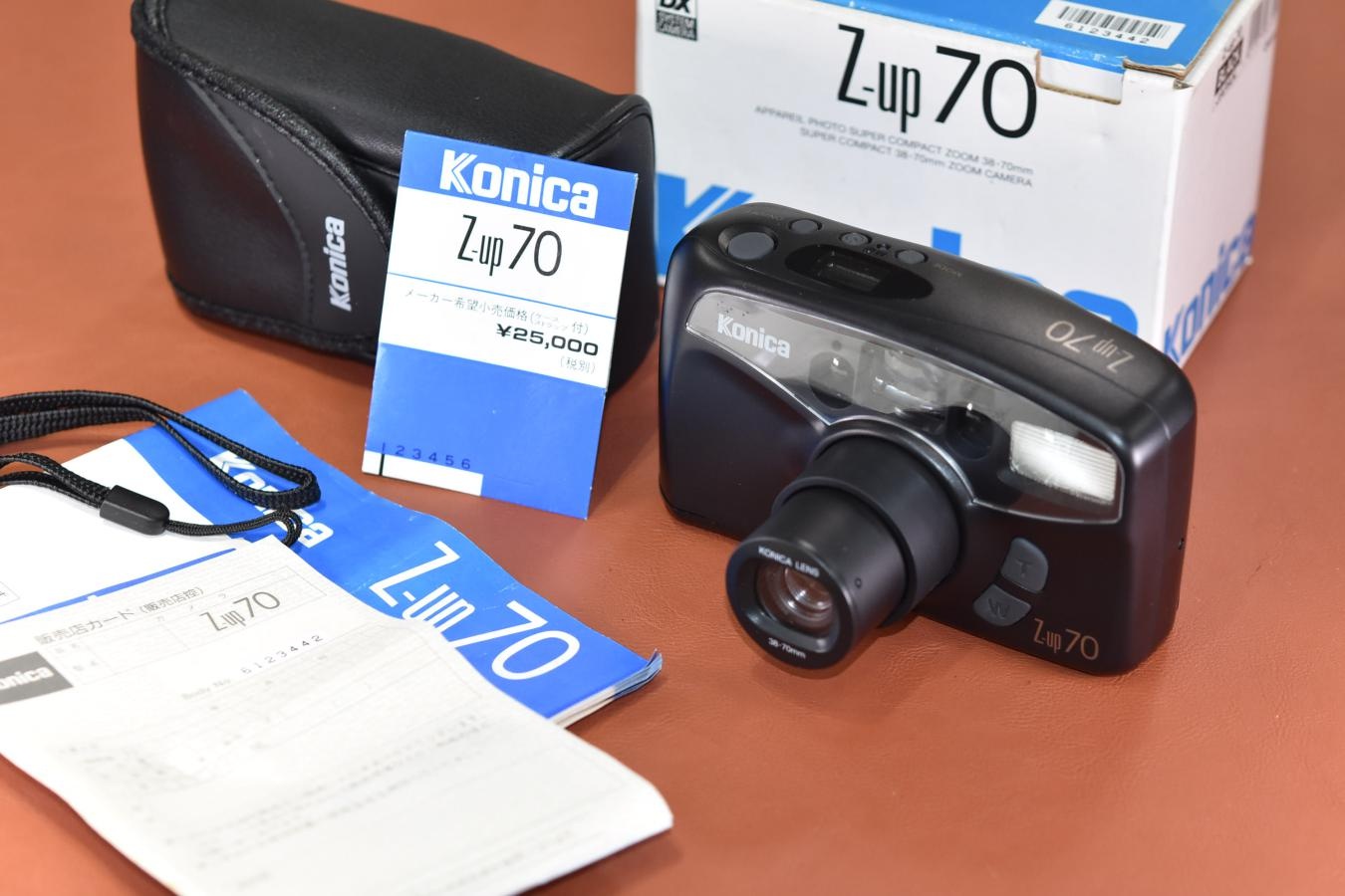 Konica Z-up 70【KONICA LENS 38-70mm 搭載】