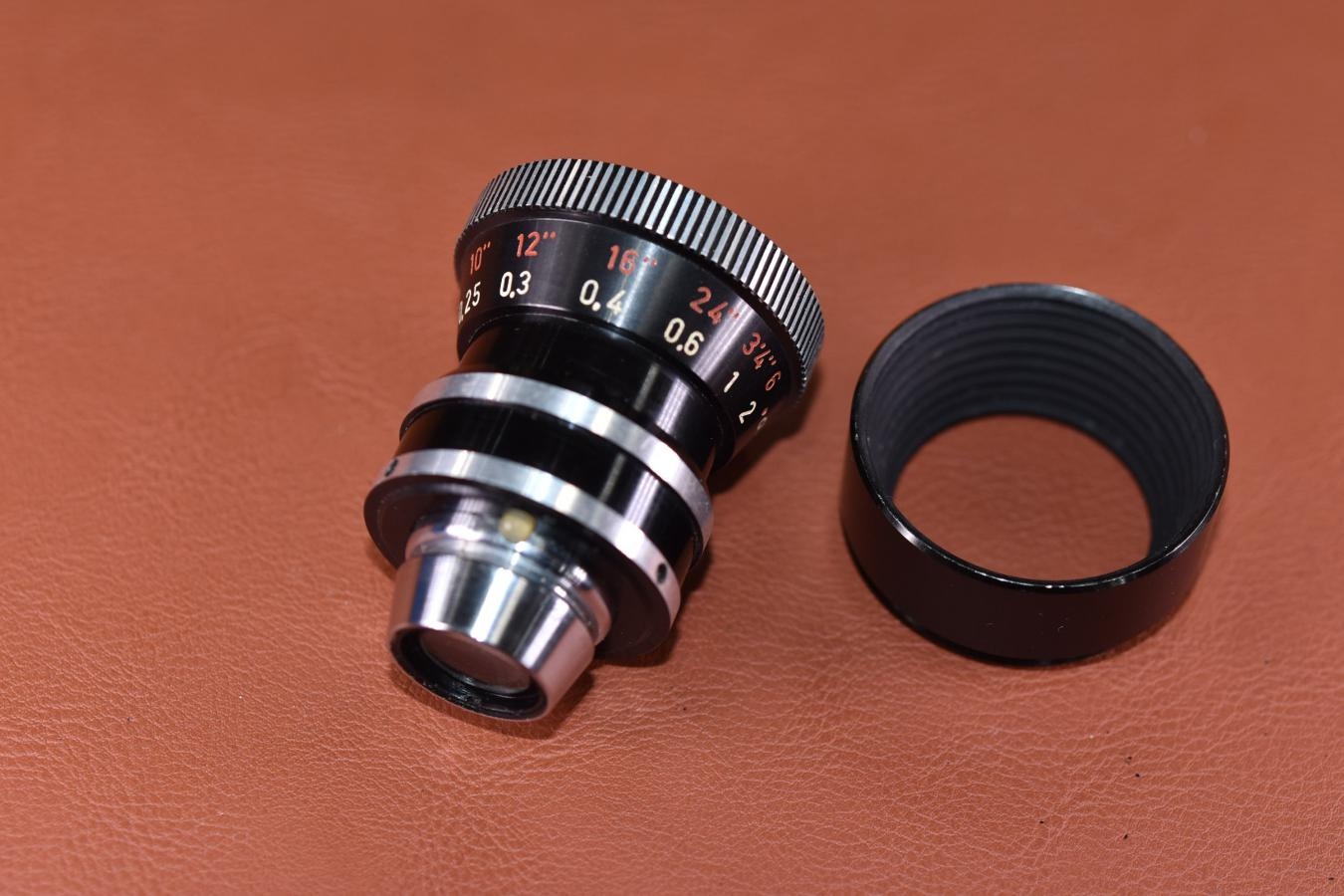 【希 少】LEITZ WETZLAR DYGON 9mm F2 純正フード付 【LEICINA用レンズ】