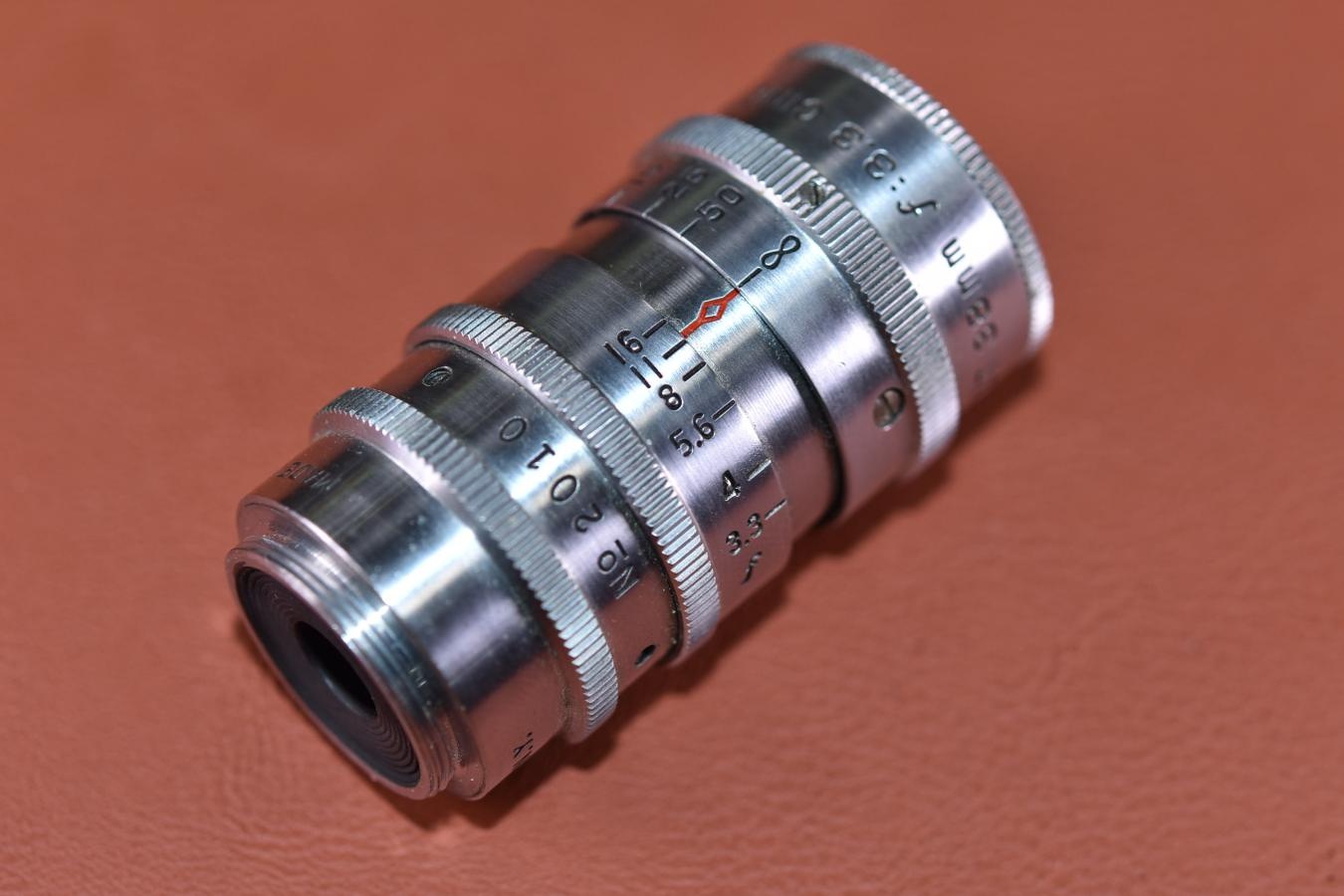 【希 少】ELGEET 38mm F3.3CINE TEL 【Dマウントレンズ】