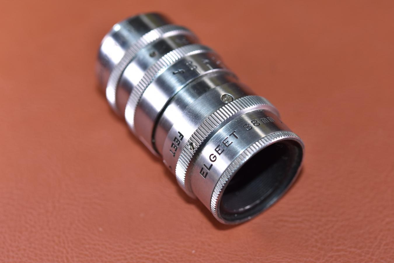 【希 少】ELGEET 38mm F3.3CINE TEL 【Dマウントレンズ】