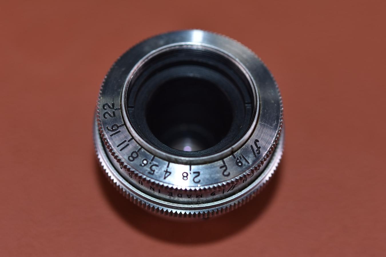 【希 少】BELL&HOWELL SUPER COMAT 0.5Inch F1.9 【BHマウントレンズ】
