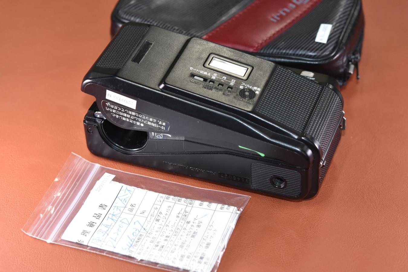 FUJI CARDIA DL-200 DATE 整備済 純正ケース、ストラップ付 【FUJINON LENS 32/2.8搭載】