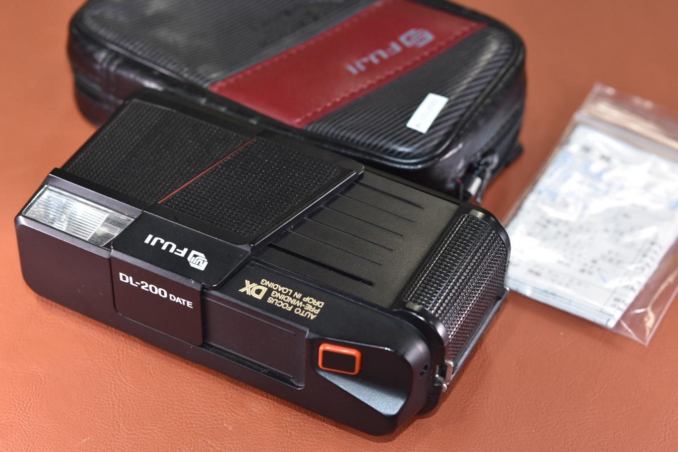 FUJI CARDIA DL-200 DATE 整備済 純正ケース、ストラップ付 【FUJINON LENS 32/2.8搭載】