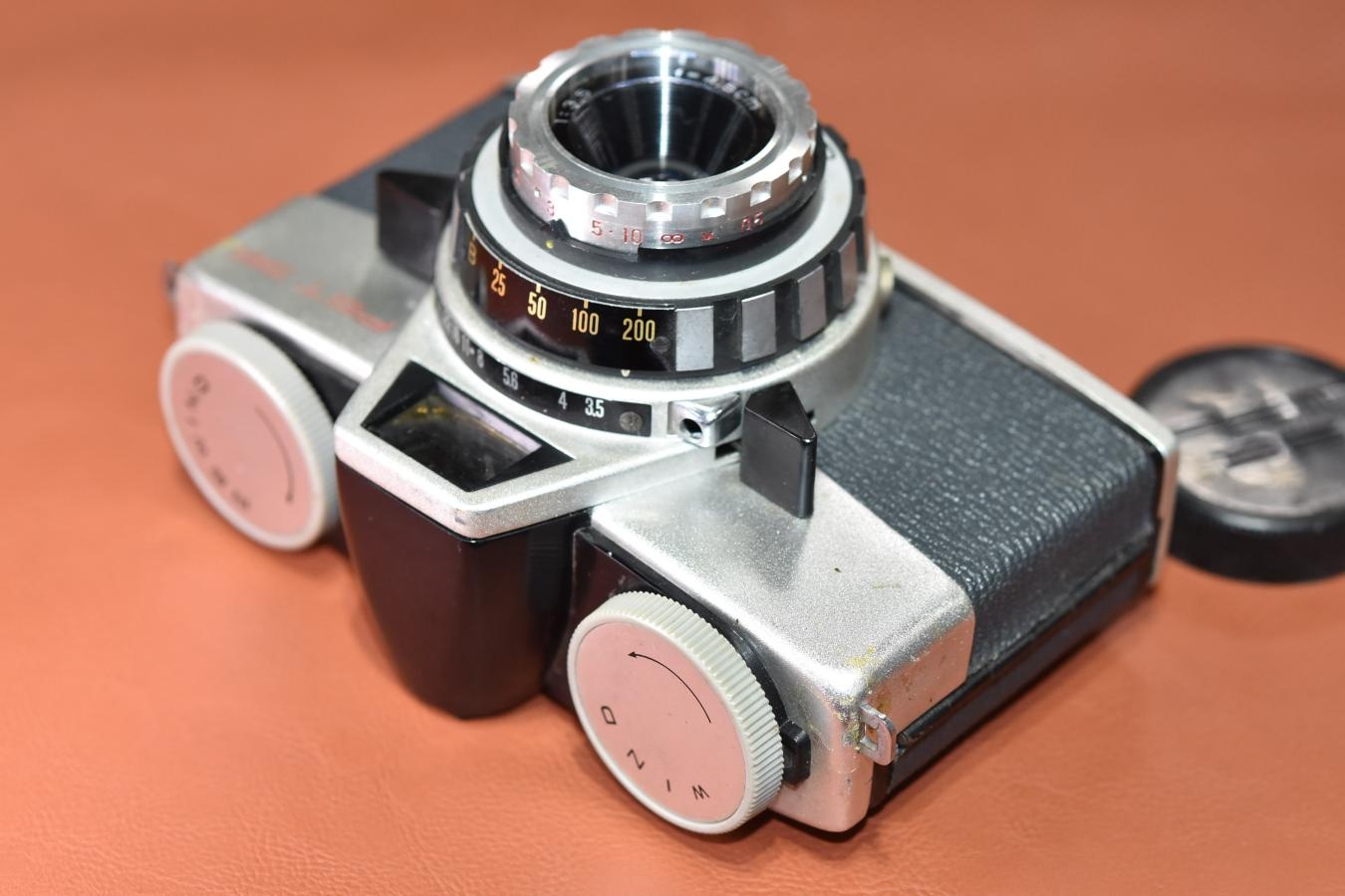 【希 少】FUJIPET 35 グレー 【FUJINAR-K 4.5cm F3.5 レンズ搭載】