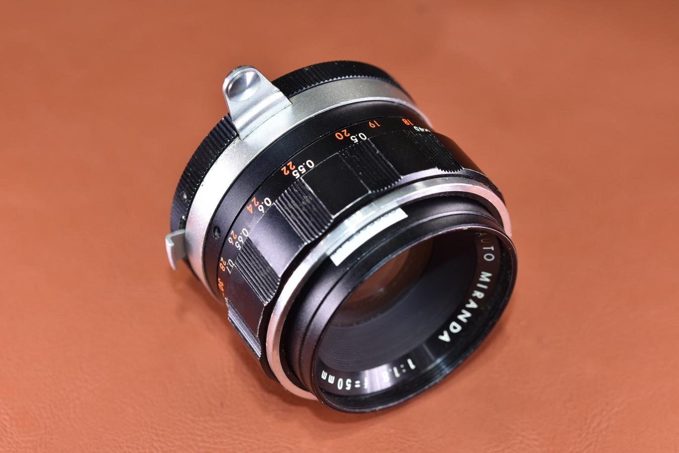 【B級特価品】AUTO MIRANDA 50mm F1.8 【MIRANDAマウントレンズ】