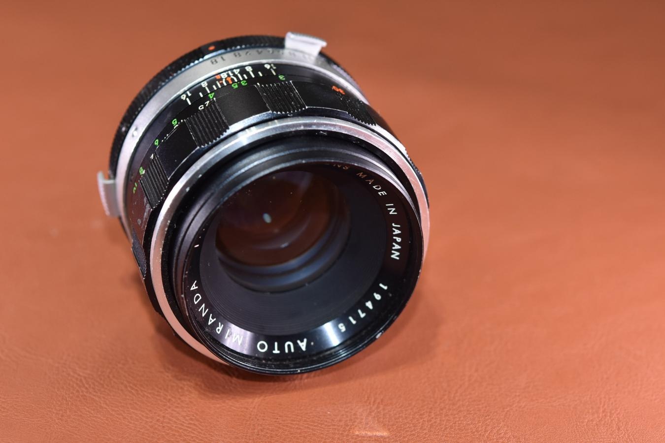 【B級特価品】AUTO MIRANDA 50mm F1.8 【MIRANDAマウントレンズ】