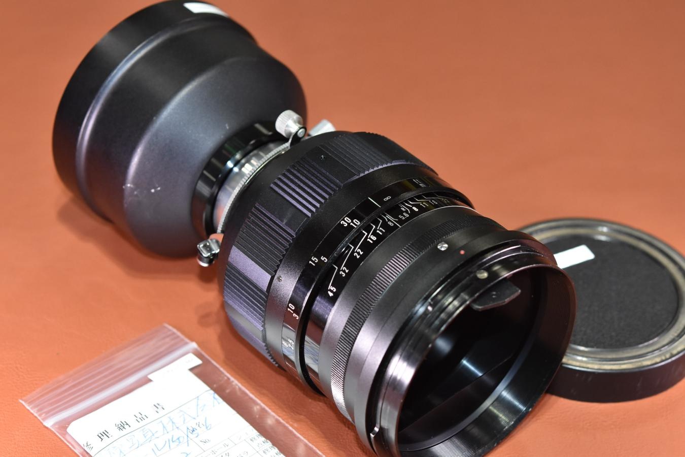 【B級特価品】MAMIYA-SEKOR 150mm F5.6 整備済 純正フード付 【MAMIYA PRESS用】