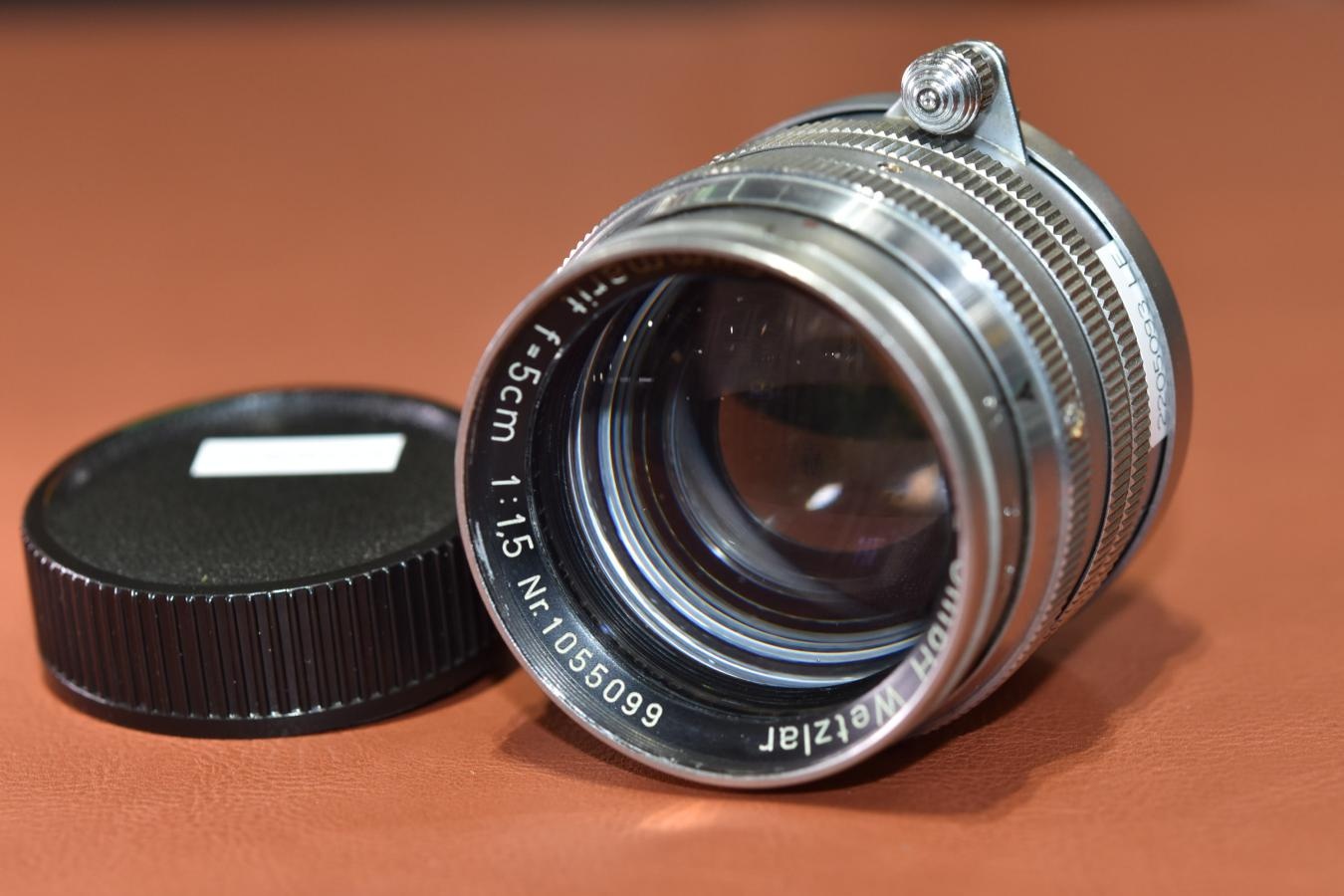 【希 少】LEICA Summarit 5cm F1.5 feet表記 【105万台1953年製 ライカLマウントレンズ】