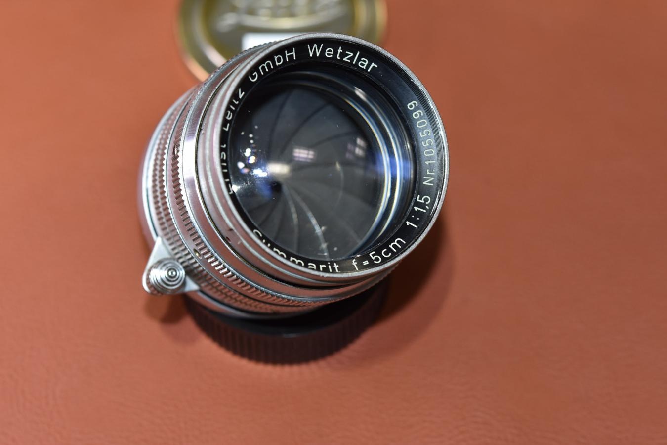 【希 少】LEICA Summarit 5cm F1.5 feet表記 【105万台1953年製 ライカLマウントレンズ】