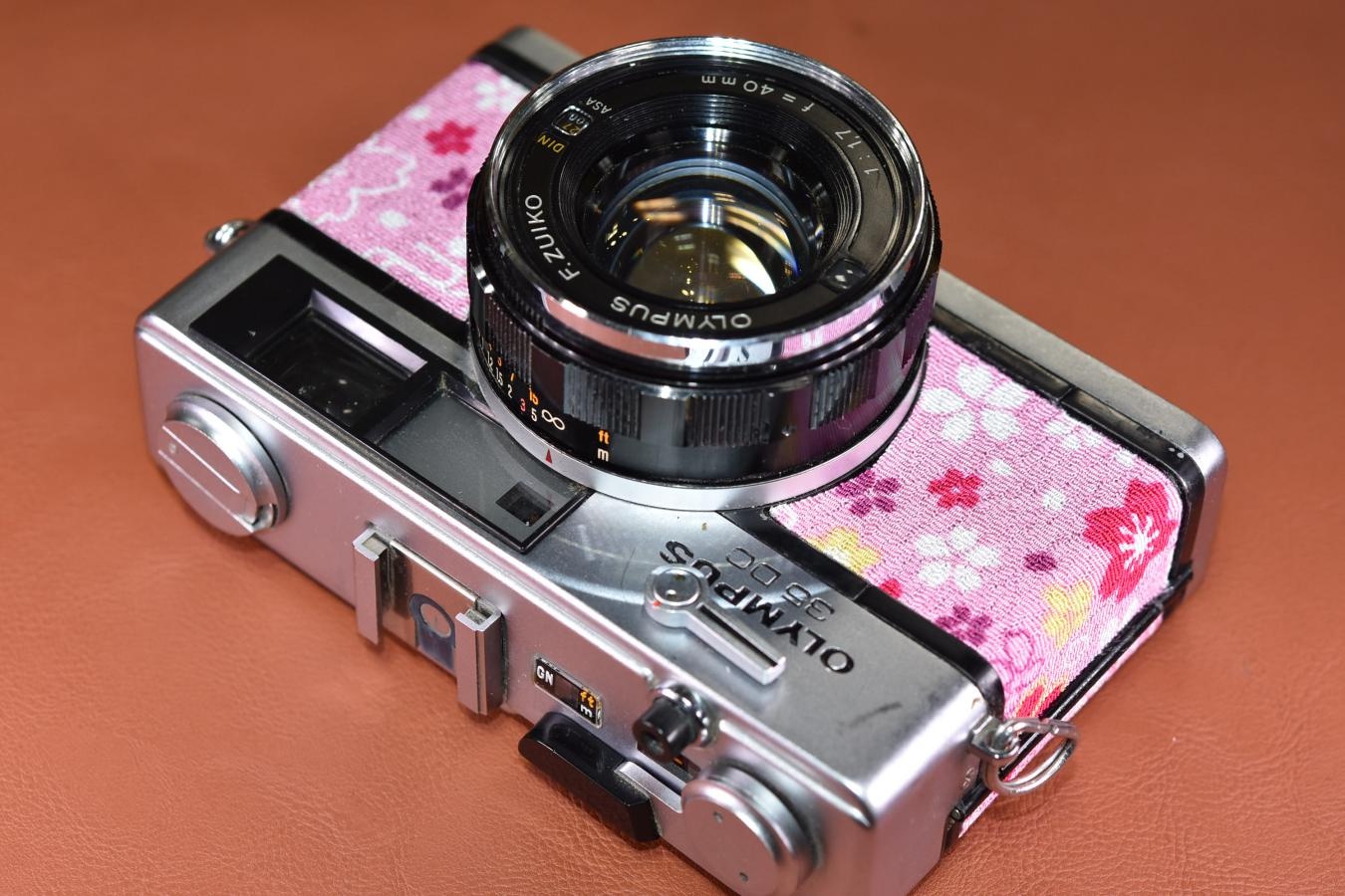 【リメイクカメラ】OLYMPUS 35 DC モルト交換済【OLYMPUS F.ZUIKO 40/1.7 レンズ搭載】