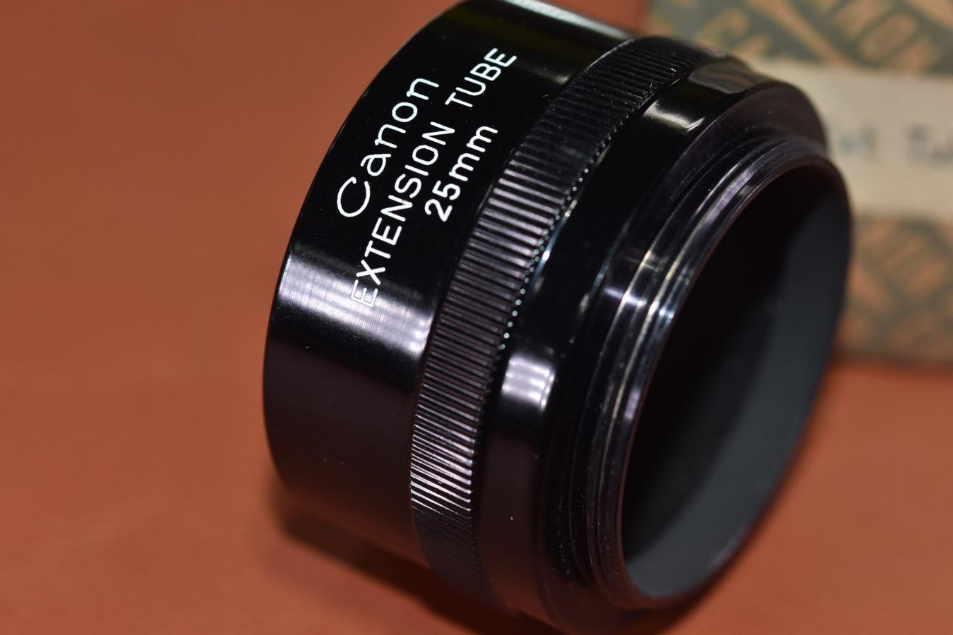 【希 少】Canon EXTENSION TUBE 25mm ライカLマウント用 【元箱付】