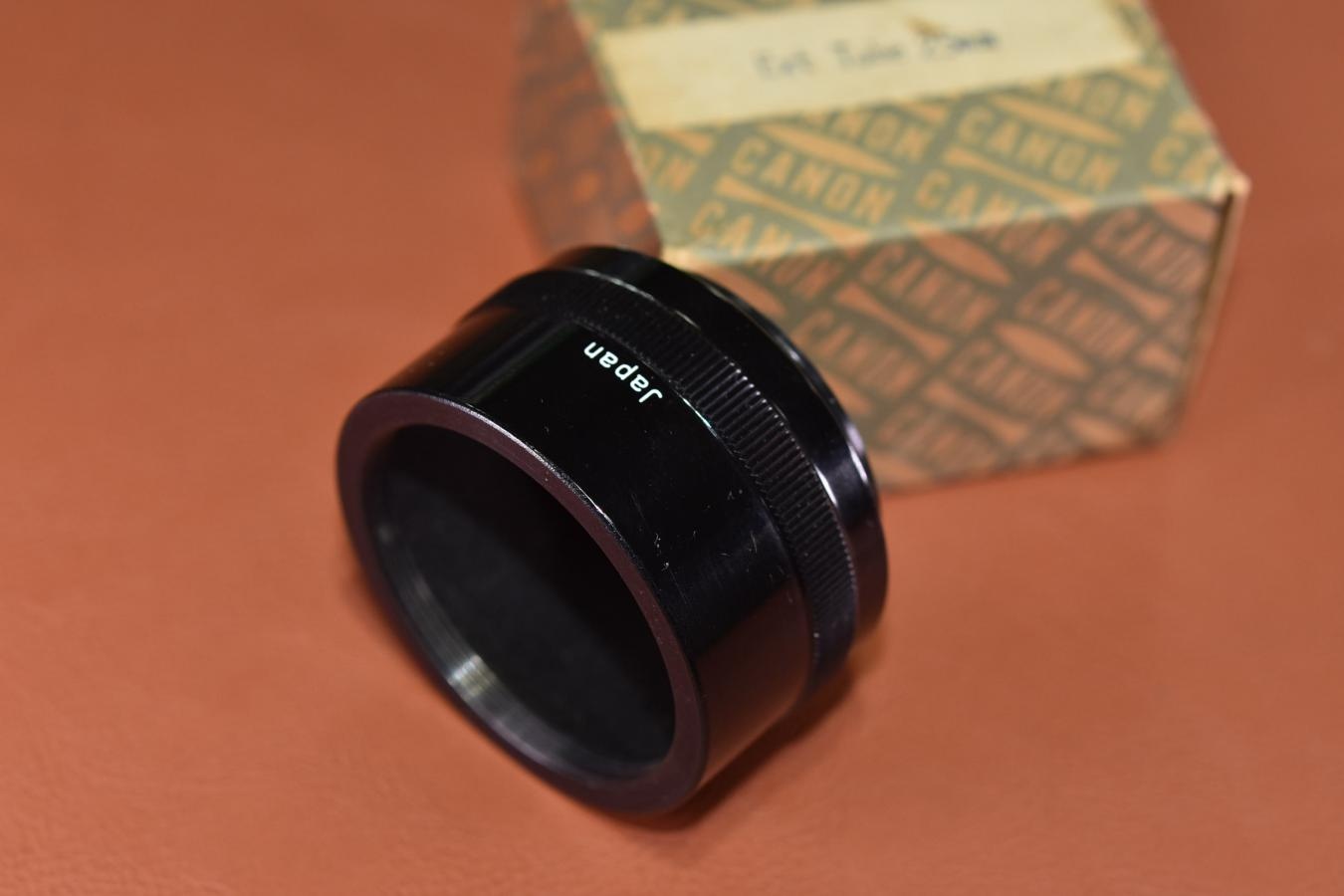 【希 少】Canon EXTENSION TUBE 25mm ライカLマウント用 【元箱付】