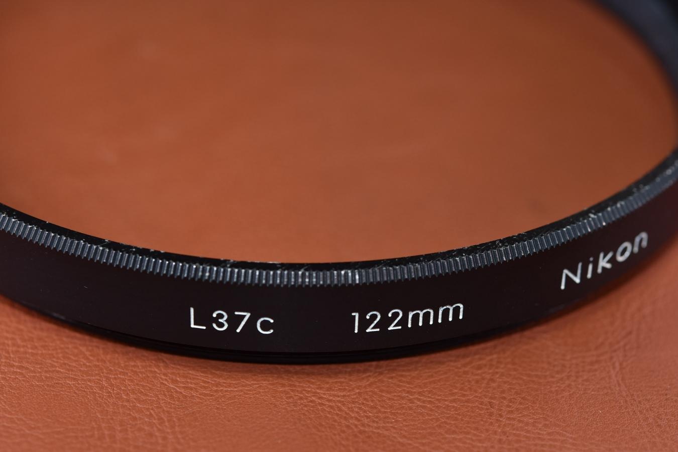 【希 少】 Nikon 122mm L37c Filter