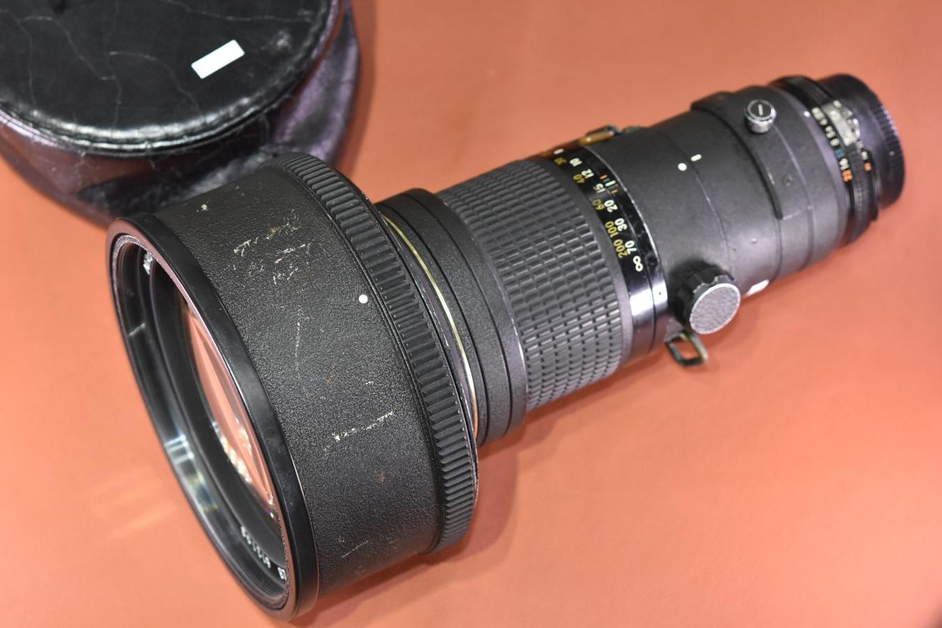 Ai-S NIKKOR* ED 300mm F2.8 【純正39mm L37cフィルター付】