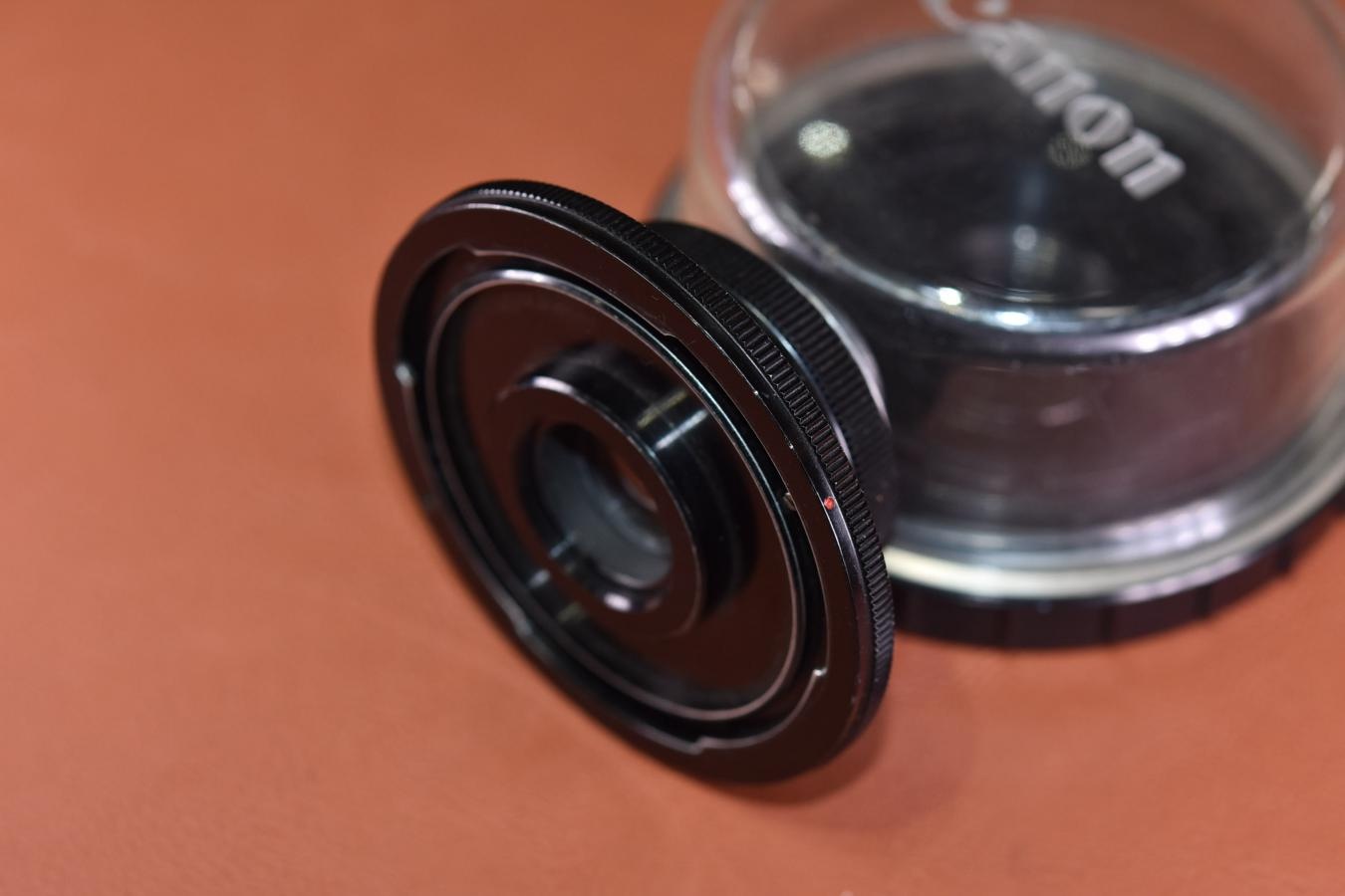 【希 少】Canon Macro Photo Lens 35mm F2.8 【Canon MacroPhoto ADAPTER付】