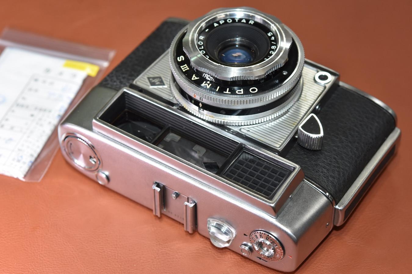 【希 少】Agfa OPTIMA IIIS 【AGFA COLOR-APOTAR 45/2.8 レンズ搭載】