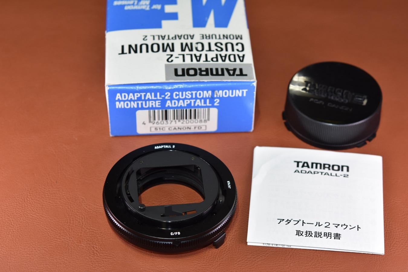 TAMRON ADAPTALL2  FD 元箱付【FOR Canon FDマウント用】