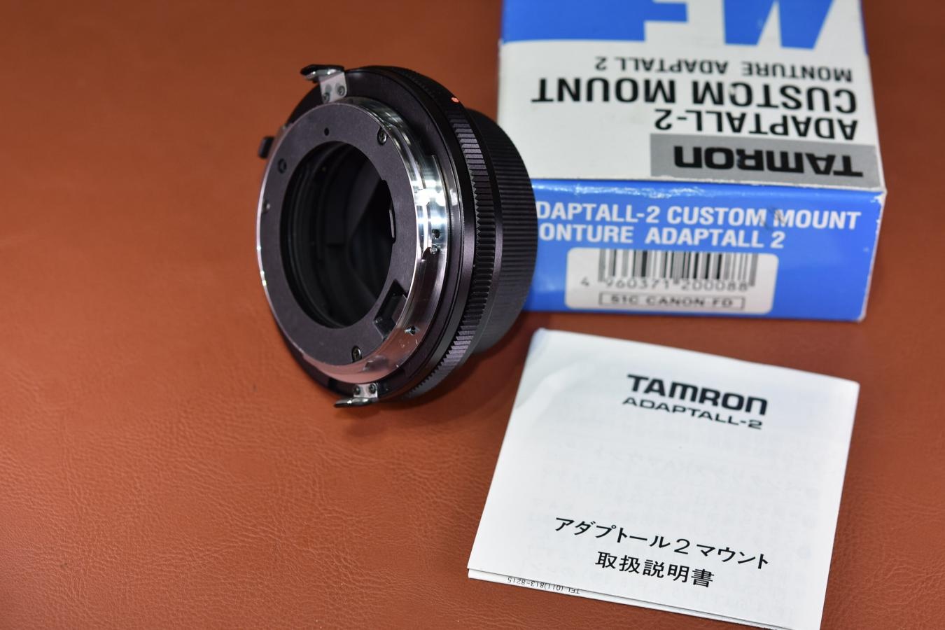 TAMRON ADAPTALL2  FD 元箱付【FOR Canon FDマウント用】