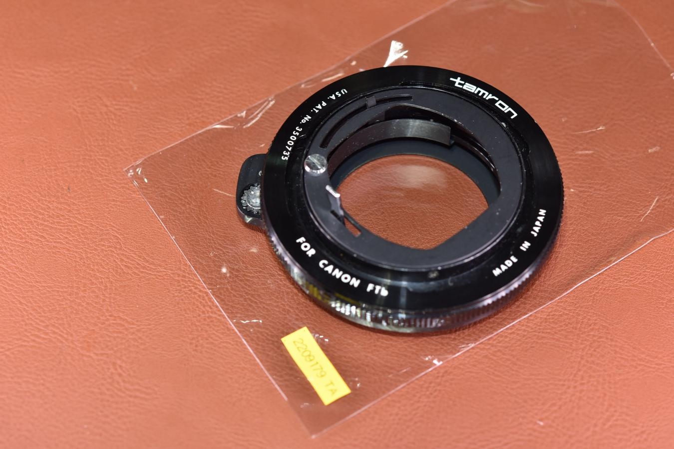 TAMRON ADAPTALL  FD【FOR Canon FDマウント用】