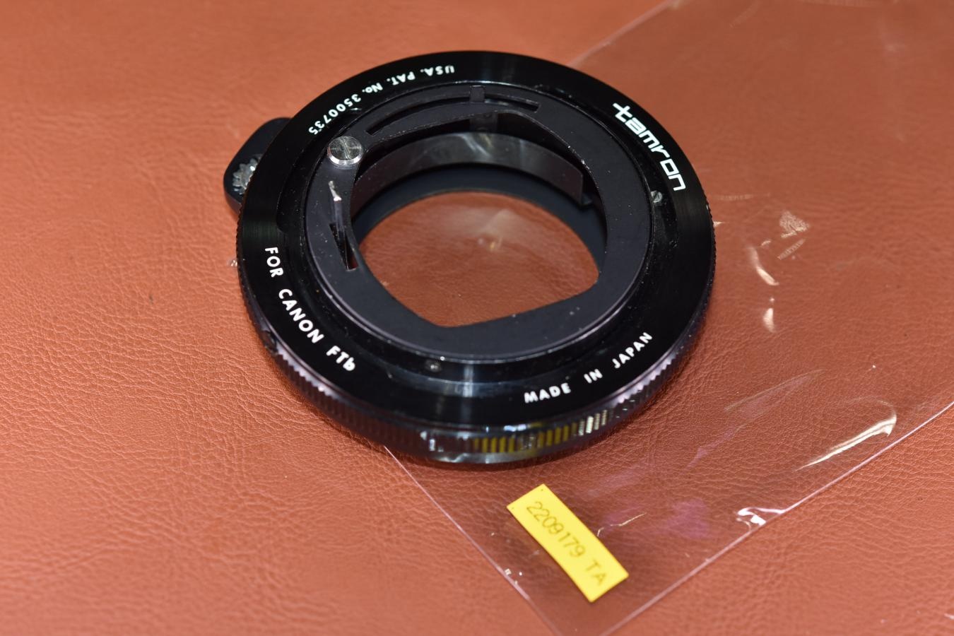 TAMRON ADAPTALL  FD【FOR Canon FDマウント用】