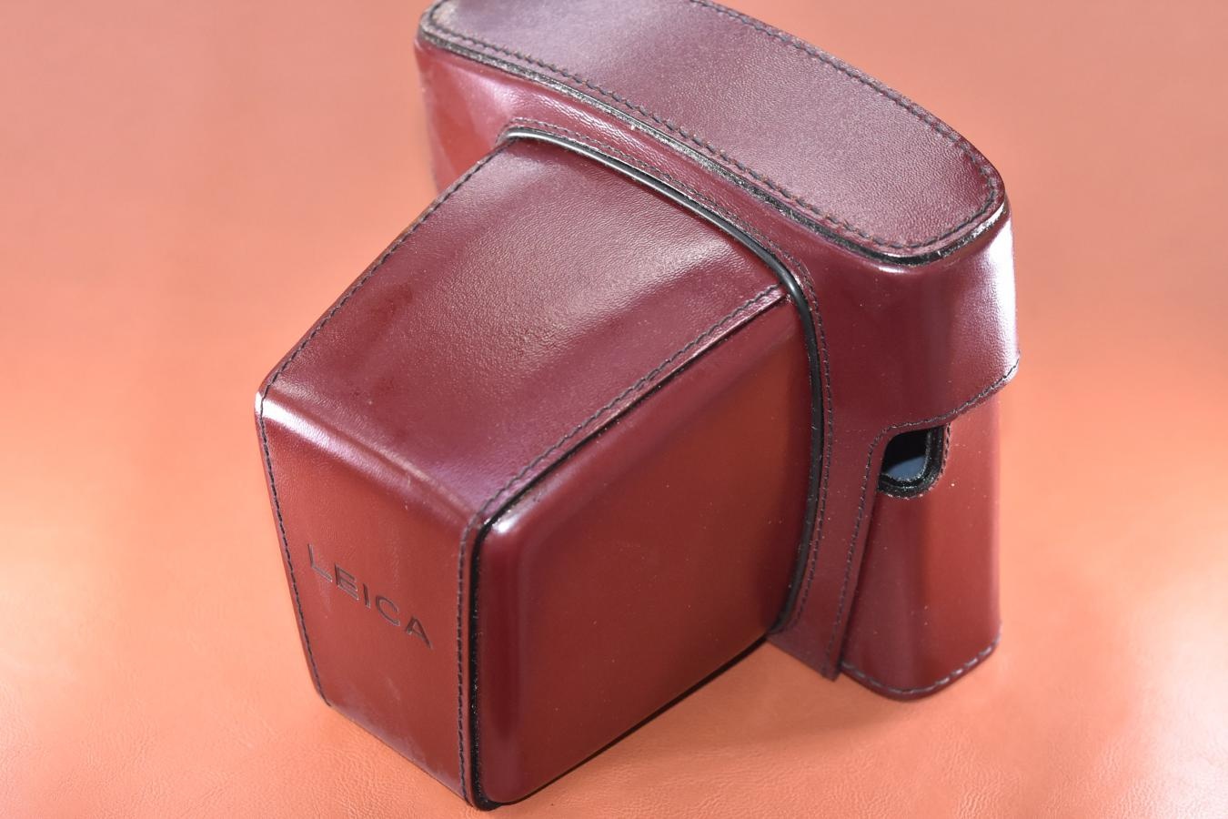 【希 少】LEICA FLEX SL2用本革カメラケース 14507