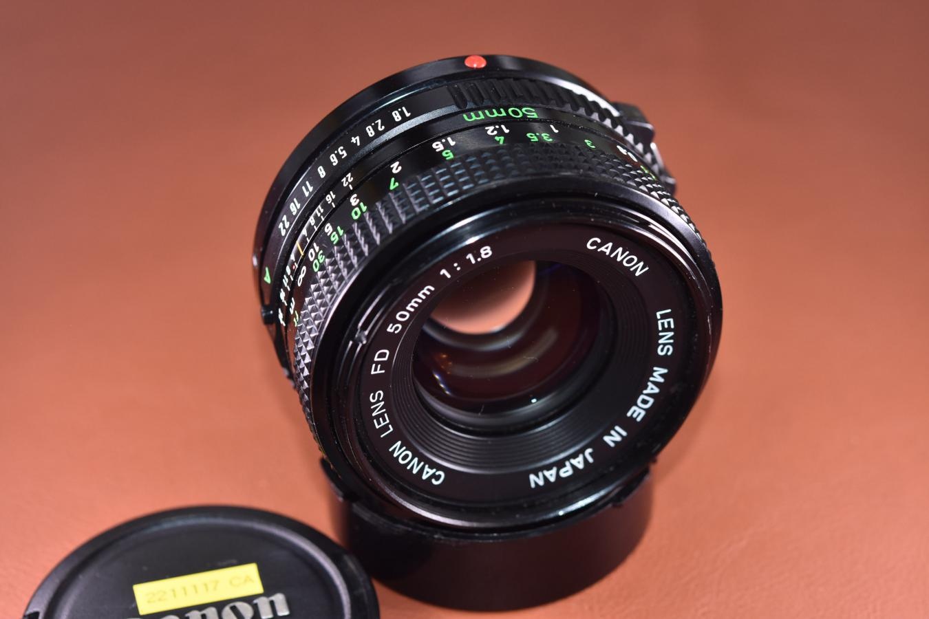 Canon NEW FD 50mm F1.8【カメラ女子に絶大な人気のオールドレンズ】