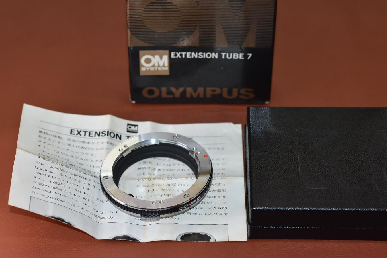 OLYMPUS EXTENSION TUBE 7 【元箱付一式】