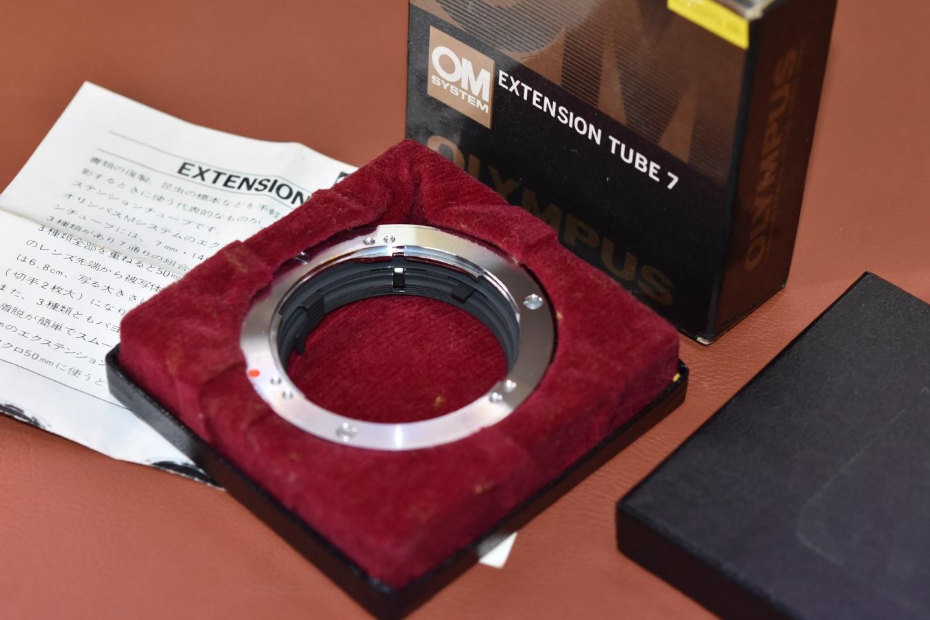 OLYMPUS EXTENSION TUBE 7 【元箱付一式】