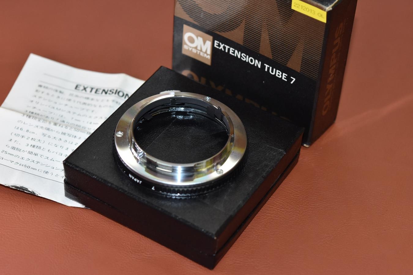 OLYMPUS EXTENSION TUBE 7 【元箱付一式】