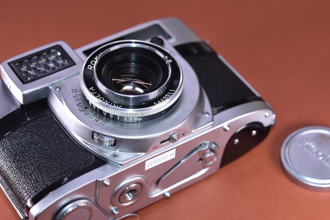 【希 少】minolta auto wide 【MINOLTA ROKKOR 35/2.8 レンズ搭載】