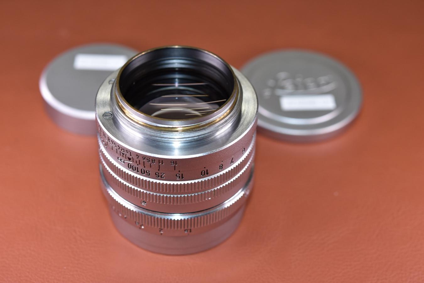 【希 少】LEICA Summarit 5cm F1.5 feet表記 【151万台1957年製 ライカLマウントレンズ】