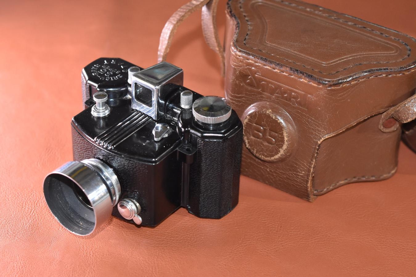 【希 少】RICH-RAY START 35 SUPER 純正ケース、フード、フィルター付 【MADE IN OCCUPIED JAPAN】